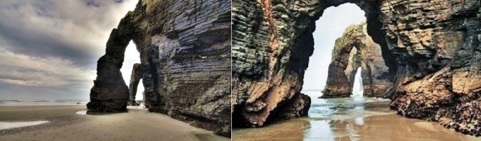 playa de las catedrales unido