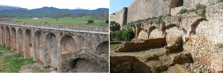 muralla del Castillo de Ainsa