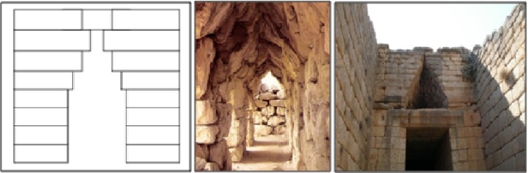 murallas de Tirinto unido