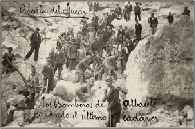 imagen antigua alcala del jucar